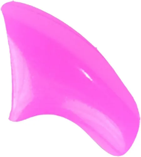 Vista 3 de Tapas de uñas suaves para pintalabios de gato, color rosa, pequeño