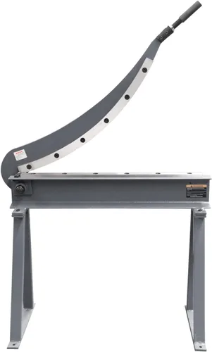 Vista 10 de KAKA INDUSTRIAL Tijeras de chapa metálica, 20 pulgadas, calibre 16 (0.06 pulgadas), cortador de hojas con soporte para fabricación industrial