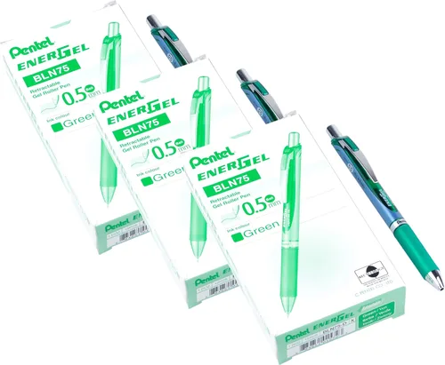 Vista 11 de Pentel EnerGel Deluxe RTX - Bolígrafo de gel líquido retráctil