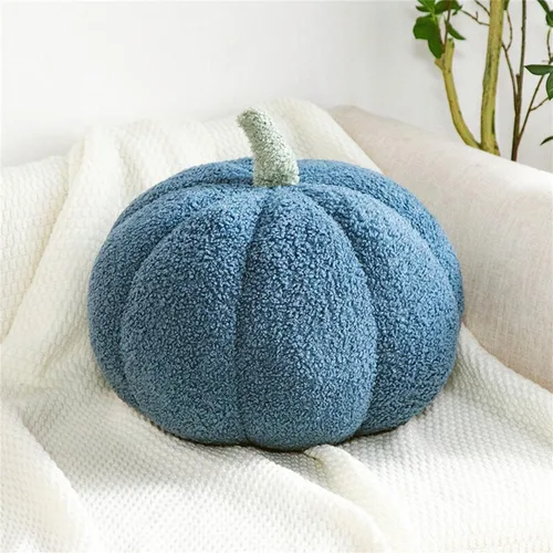 Vista 7 de Almohada de calabaza, cojín con forma de calabaza, almohada de felpa de calabaza, decoración de almohada de calabaza, cojín decorativo de calabaza