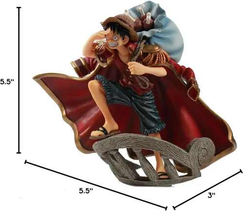 Vista 8 de Banpresto One Piece 48057 Esculturas del Coliseo: Figura de mono D. Luffy, volumen #2