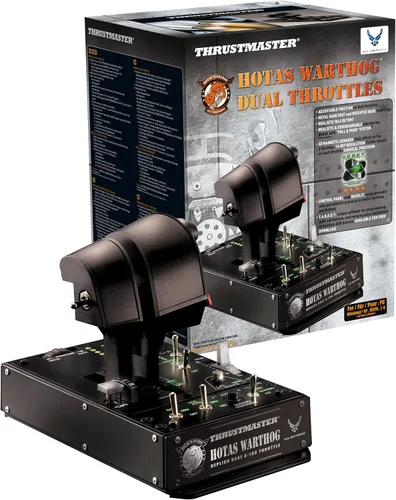 Vista 16 de Thrustmaster Palanca de vuelo Hotas Warthog.