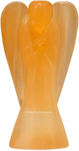 Vista 25 de Ángel de Amatista de Amazing Gemstone - Ángel de Cristal de Amatista y Figuras de Ángel Guardián de Bolsillo de Cristal de Amatista (10 centímetros)