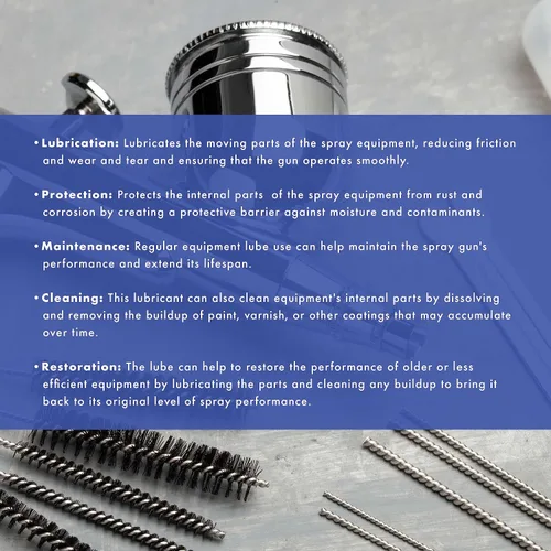 Vista 5 de Master Airbrush Elite - Lubricante para pistola de pulverización y aerógrafo, 4 onzas, lubricante ideal para mayor rendimiento de pulverización