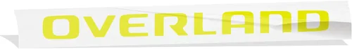 Vista 11 de Reflective Concepts Pegatinas para Jeep Grand Cherokee L Overland 2021-2022 con emblema para puerta trasera (color: amarillo brillante)