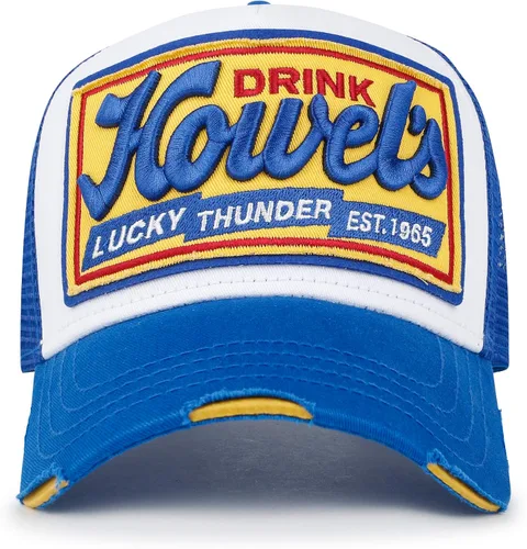 Vista 2 de ililily Gorra de béisbol vintage con bordado de Howels de alta calidad