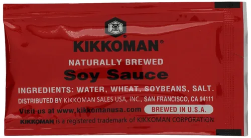 Vista 2 de Kikkoman Soy Sauce Packets, 200