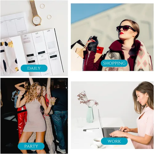 Vista 7 de Bolsos cruzados para mujer, bolso cruzado de cuero moderno para cámara con correa de guitarra, bolso de hombro pequeño