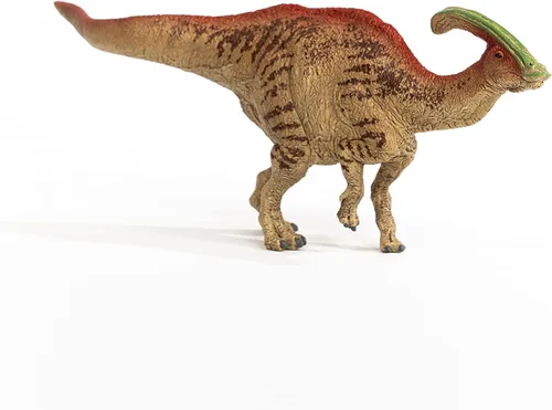 Vista 3 de Schleich Dinosaurios, juguetes de dinosaurios grandes para niños y niñas, figura de juguete realista de parasaurolophus, a partir de 4 años