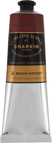 Vista 132 de Charvin Pintura acrílica profesional extrafina – verde absenta, tubo de 2.1 fl oz, pigmentos de triple fresado, resistente a la luz, pinturas