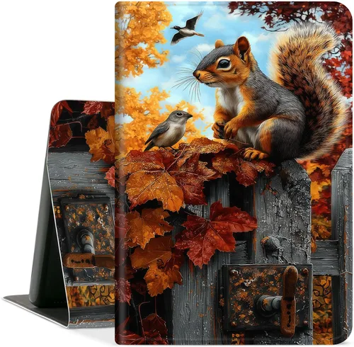 Vista 10 de DEGDFSGR Funda para tablet Amazon Fire HD 10 10 Plus (13ª/11ª generación 2023/2021) con soporte ajustable, apagado y encendido automático