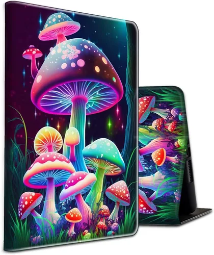 Vista 112 de Funda para tablet Fire 7 (12ª generación, versión 2022), delgada, a prueba de golpes, delgada, de piel sintética, con función de apagado/encendido