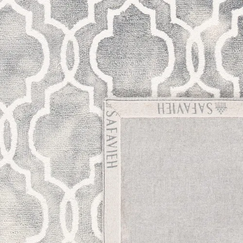 Vista 45 de SAFAVIEH Dip Dye Collection DDY539G - Alfombra decorativa de lana prémium hecha a mano con acuarela marroquí de 2 x 3 pies, color beige/marfil