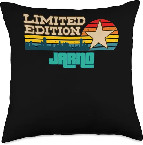 Vista 4 de Limited Edition Linus Retro Radio Cassette Name Throw Pillow