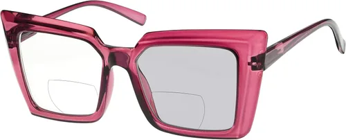 Vista 9 de Eyekepper Lentes de lectura bifocales fotocromáticos de transición para mujer de gran