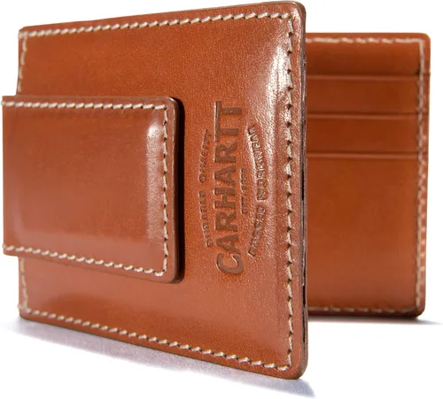 Vista 3 de Carhartt Cartera de bolsillo frontal para hombre B0000221 aceite bronceado