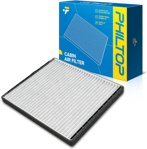 Vista 8 de PHILTOP Filtro de aire de cabina con carbón activado, compatible con CF10612 Smart Fortwo 2008, 2009, 2010, 2011, 2012, 2013, 2014, 2015-2018, Smart