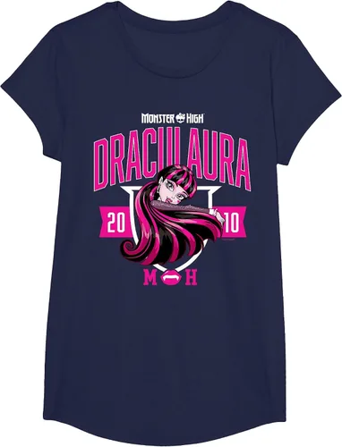 Vista 26 de Monster High -Camiseta Colegiada Draculaura Gris asfalto