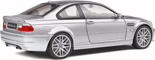 Vista 3 de Solido S1806503 1:18 2003 BMW E46 CSL Coupe-Silver Grey Coche miniatura coleccionable, Unisex Adulto