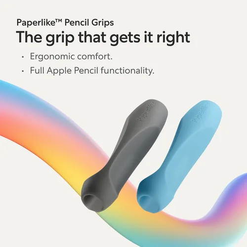 Vista 2 de Paperlike Empuñaduras para Apple Pencil de 1ª y 2ª Generación, USB-C y Pro - Juego de 2 - Precisión ergonómica