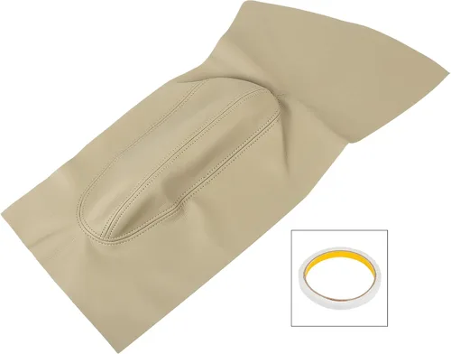 Vista 8 de X AUTOHAUX Par de cuero de microfibra beige panel de puerta reposabrazos reemplazo para Volkswagen Beetle 1998-2010