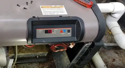 Vista 5 de IDXL2DB1930 - Tablero de exhibición, repuesto para calentador Hayward IDXL2DB1930, panel de control de teclado, interruptor de membrana compatible
