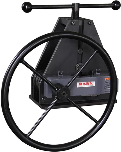 Vista 10 de Dobladora manual de rollo de anillo, 5/32" x 1-3/8" (0.157x1.378 in) Capacidad de acero suave, máquina de laminación de acero portátil, diámetro