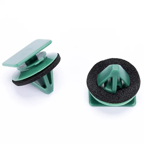 Vista 2 de Clip de retención de moldeo de panel basculante de nailon verde para D10E-51-SJ3 Mazda CX-3, MX-30 EV, MX-5 Miata, D10E51SJ3