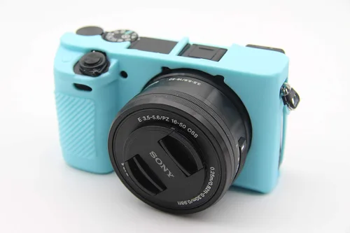 Vista 14 de Funda para Sony Alpha A6300 A6300 A6400 (Negro)