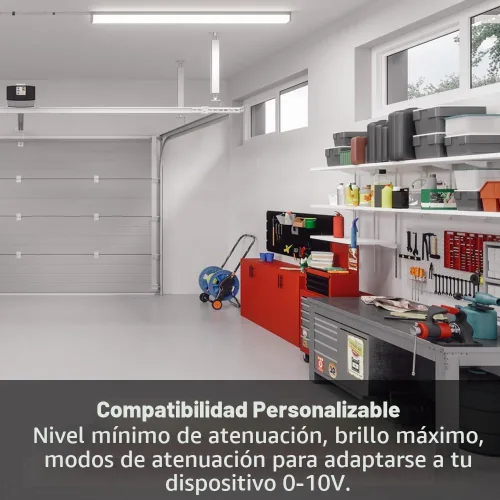 Vista 3 de Leviton Decora Smart interruptor regulador de intensidad, 0-10V, Wi-Fi, requiere cable neutro, funciona con Matter, My Leviton, Alexa, Google