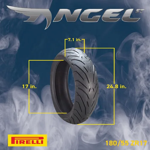 Vista 2 de Pirelli Neumático trasero Angel Sport Touring