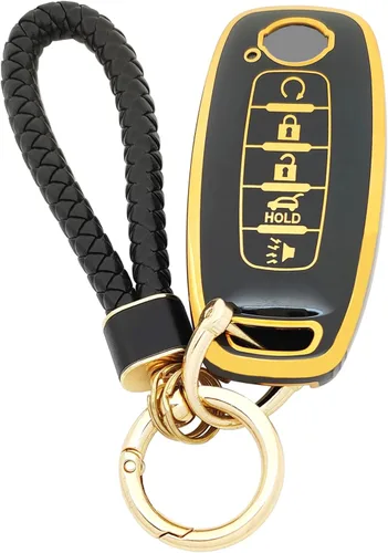 Vista 10 de Funda para Llavero de Coche Llavero Funda de Llave de TPU Suave Carcasa de Protección Portallaves Accesorios