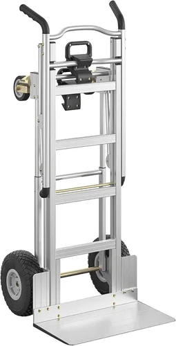 Vista 15 de Cosco Carro de mano/carro/plataforma plegable 3 en 1 serie con ruedas planas Negro