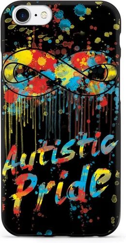 Vista 18 de Inspired Cases - Compatible con iPhone Xs Max - Funda protectora con textura 3D para Apple iPhone Xs Max - Orgullo autista - Conciencia del autismo