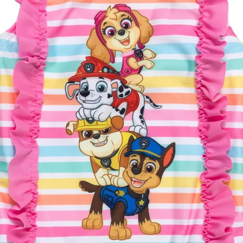 Vista 5 de Paw Patrol Marshall Chase Skye - Traje de baño de una pieza para niñas y niños pequeños