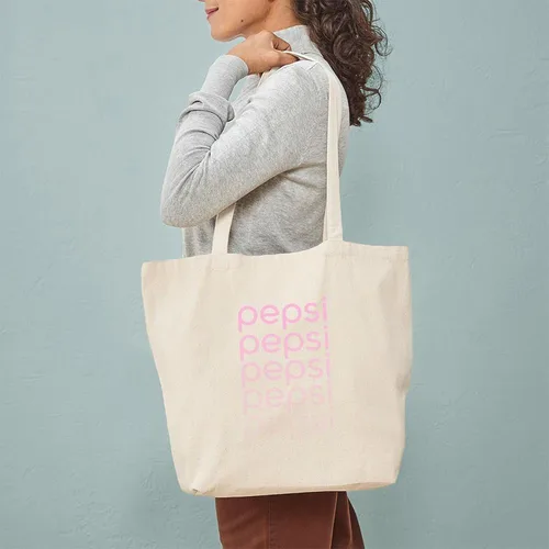 Vista 65 de CafePress Pepsi Tote Bag Bolsa de lona natural, bolsa de compras de tela, Caqui