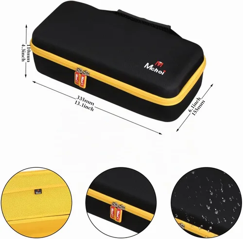 Vista 6 de Mchoi Estuche rígido de transporte para Dewalt 20 V MAX herramienta de corte para paneles de yeso DCE555B / DCE555D2 / DCS551B, caja