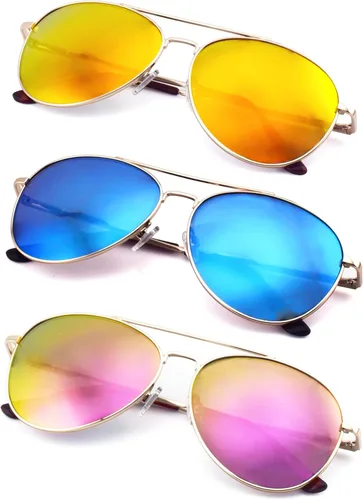 Vista 10 de Gafas de sol bifocales clásicas, gafas de lectura de metal Command Aviator para hombre 1.0