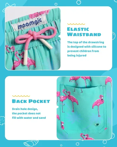 Vista 207 de maamgic Traje de baño para niños con forro de compresión elástico para niño