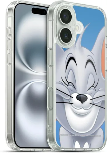 Vista 26 de Head Case Designs Funda de gel de cara completa con licencia oficial de Tom y Jerry Jerry [protección de grado militar] compatible con Apple iPhone