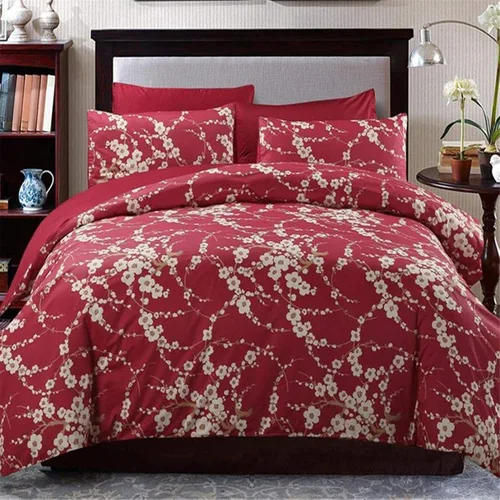 Vista 40 de ABREEZE Juego de funda de edredón tamaño individual con cierre de botón, 100% algodón egipcio, juego de ropa de cama floral de granja, color rosa, 3