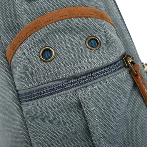 Vista 8 de Bandolera TSD Brand Atona Traveler de lona