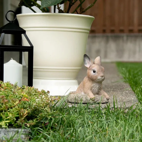 Vista 7 de Casa Locomoción Curious Bunny Garden Decor
