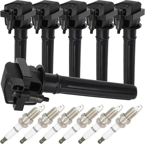 Vista 7 de ECCPP UF269 6 bobinas de encendido con 6 bujías de iridio 7781 para Chrysler para Dodge Concorde Intrepid Concorde 300 Pacifica Prowler Magnum 2.7L