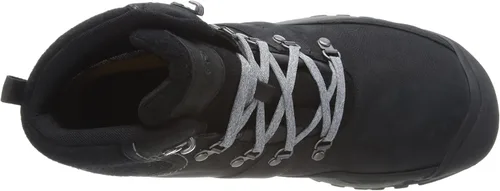 Vista 5 de KEEN Kaci 3 - Botas de nieve impermeables con aislamiento térmico para mujer, Concha de tortugacuadros rojos