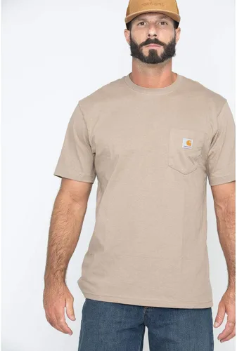 Vista 5 de Carhartt Camisa de manga corta, con bolsillo, de ajuste holgado, para hombre