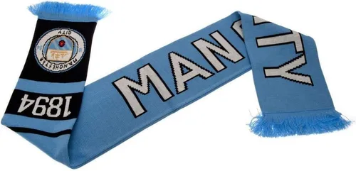 Vista 2 de Manchester City FC Auténtica bufanda de punto EPL 1894