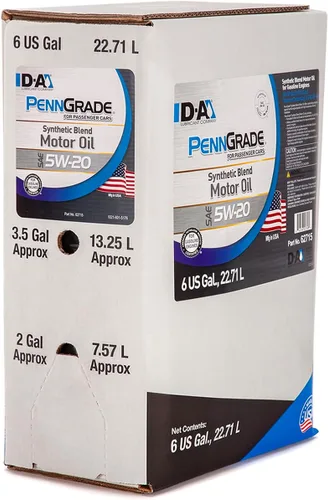 Vista 7 de PENN GRADE 62715, aceite de mezcla sintética SAE 5W-20, 6 galones