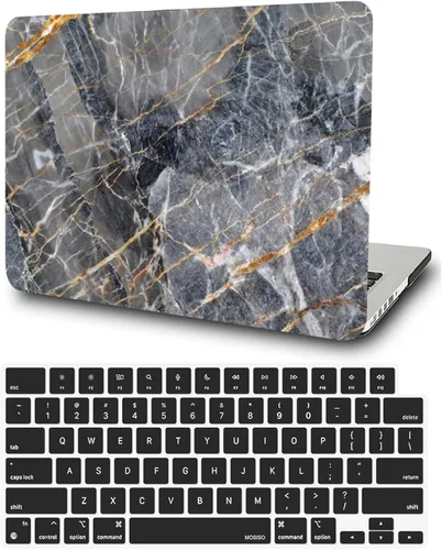 Vista 9 de Protector para laptop compatible con MacBook Pro de 13 pulgadas, modelo A1278 lanzado 2008 2009 2010 2011 2012 con CD-ROM, cubierta rígida delgada