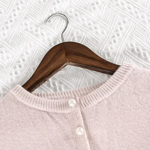 Vista 5 de TOPIA HANGER Perchas de Madera para Abrigos Paquete de 30, Perchas de Madera Vintage para Trajes con Barra Antideslizante para Pantalones, Gancho
